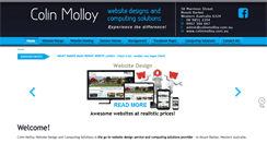 Desktop Screenshot of colinmolloy.com.au